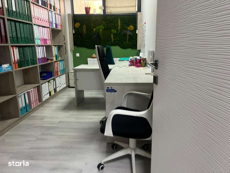 Spatiu birou 220 mp, mobilat utilat, parter, 8 incaperi-12