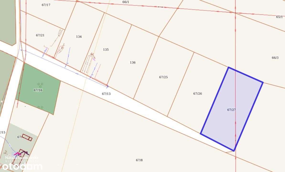 *KRUSZE*DZIAŁKA BUDOWLANA Z WARUNKAMI ZABUDOWY* - Pełny obrazek: 4/6