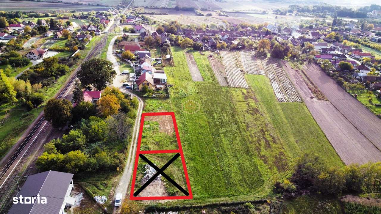VIDEO | Teren intravilan - 657 mp | Micula, Satu Mare - Imagine principală: 4/10