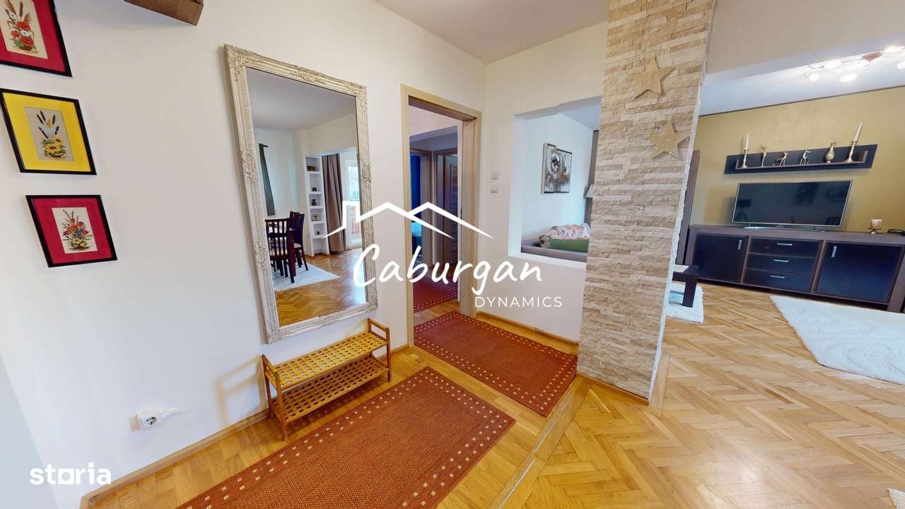 Ap cu 3 camere, 80mp utili+balcon, pivnita,renovat, Cal. Dumbravii-4