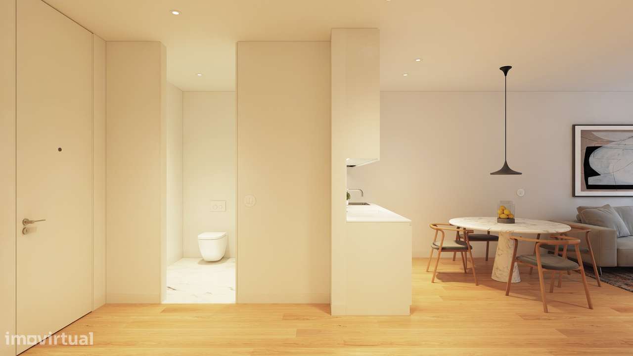 Apartamento T1 com lugar de garagem no Centro do Porto - 65 m2-7