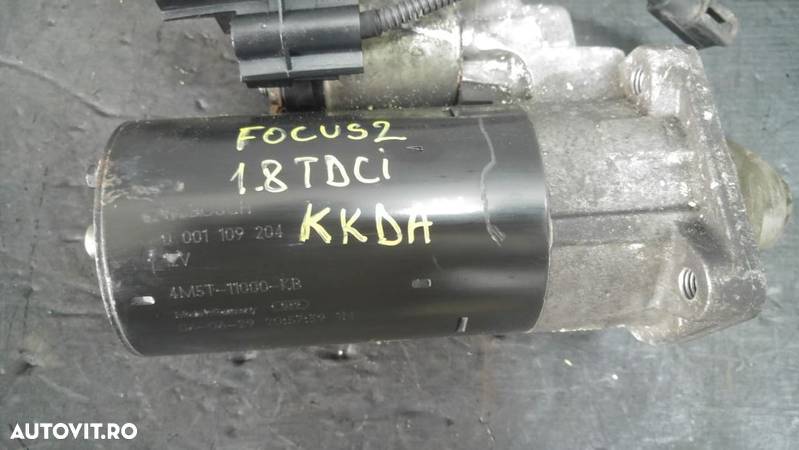 Electromotor 1.8 tdci kkda ford focus 2 0001109204 4m5f-11000-kb - 2