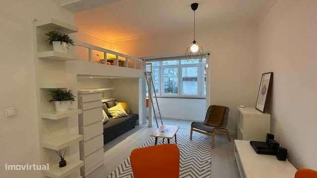 T1 convertido em Estúdio luminoso em Queluz |  Visitas a decorrer - Grande imagem: 4/12