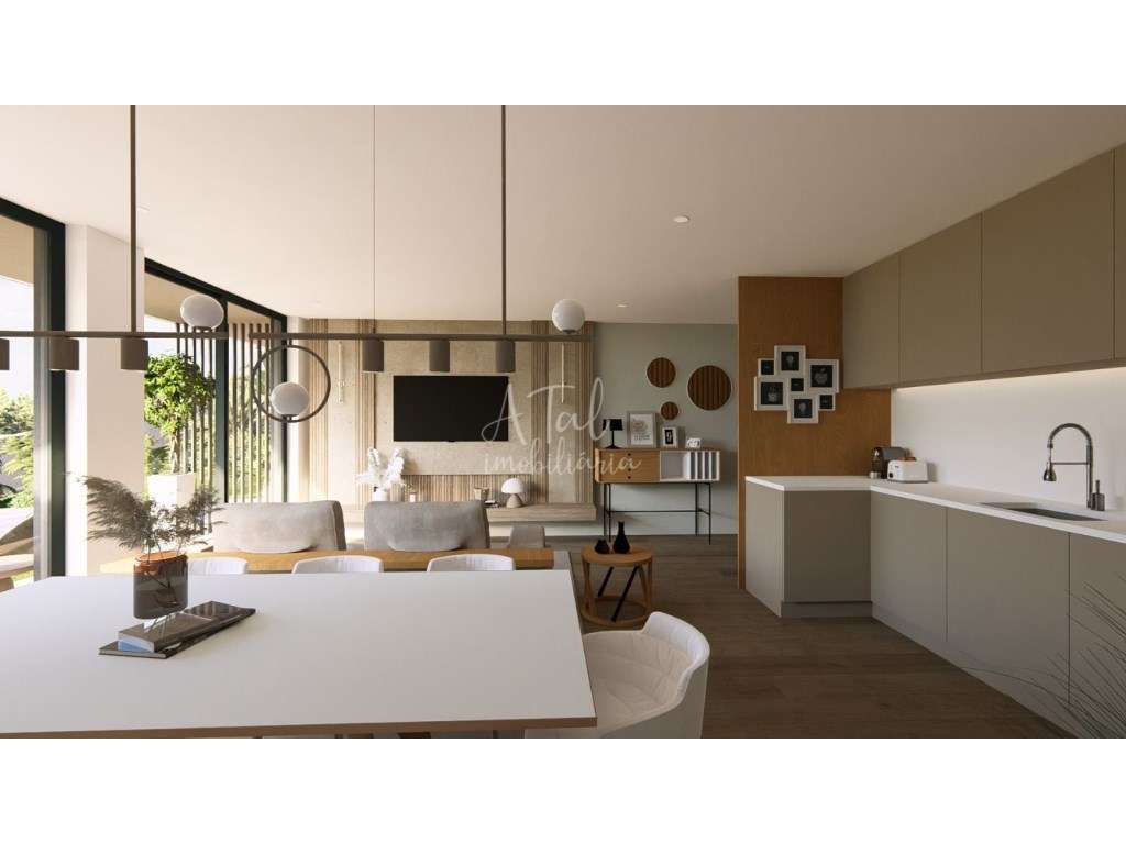 T2 Novo em Construção - Andar-Moradia Moderno em Vila Nova de Anha - Grande imagem: 4/30