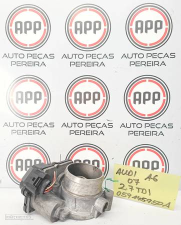 Borboleta de admissão Audi 2.7 TDI , 3.0 TDI referência 059145950A. - 1