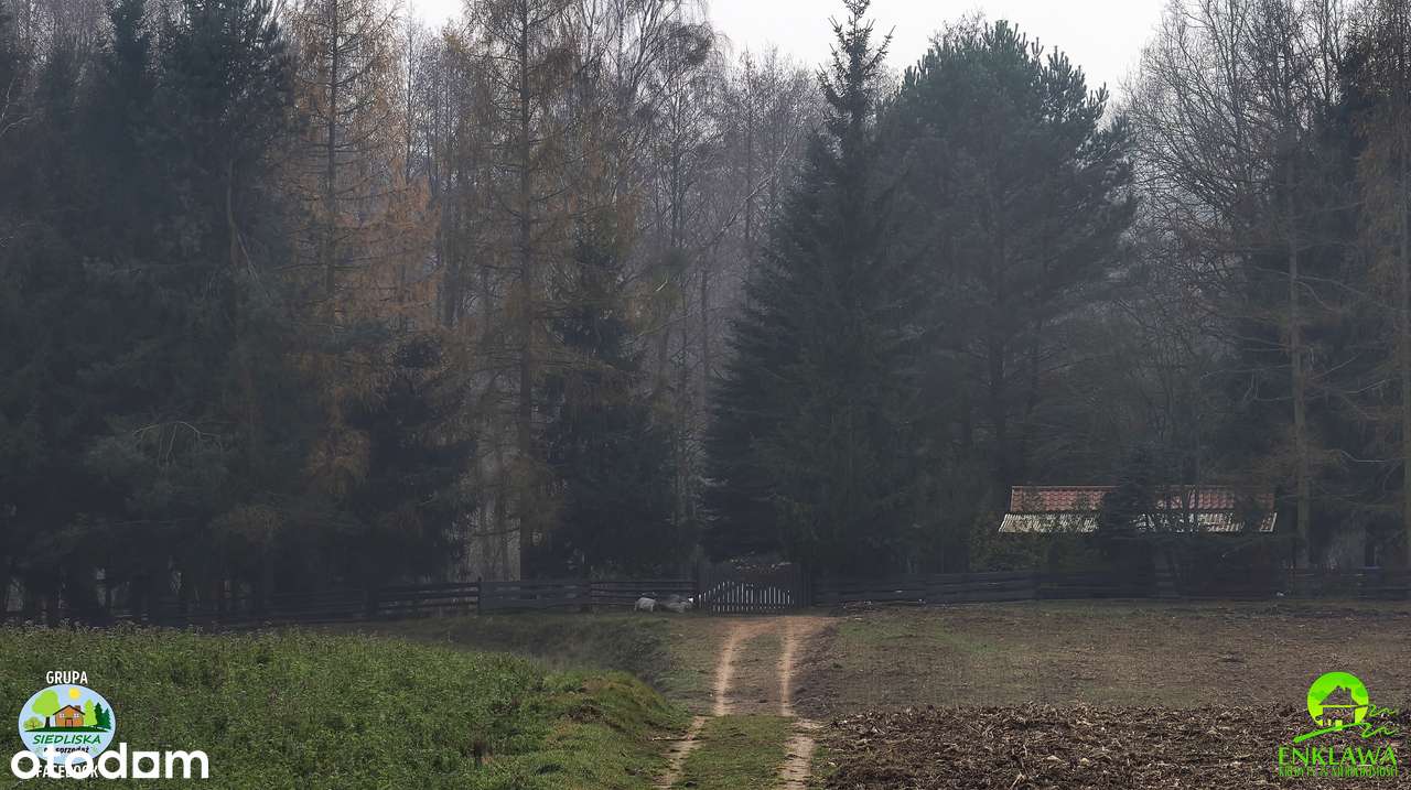 ENKLAWA prezentuje: Mały domek + DUŻA działka przy JEZIORZE! Zobacz-6