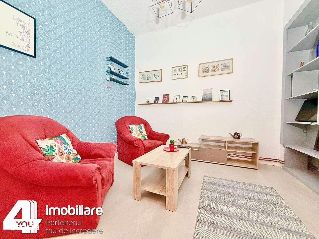 Apartament 3 camere B-dul Revolutiei ,126 mp,et.2 mobilat si utilat - Imagine principală: 4/13