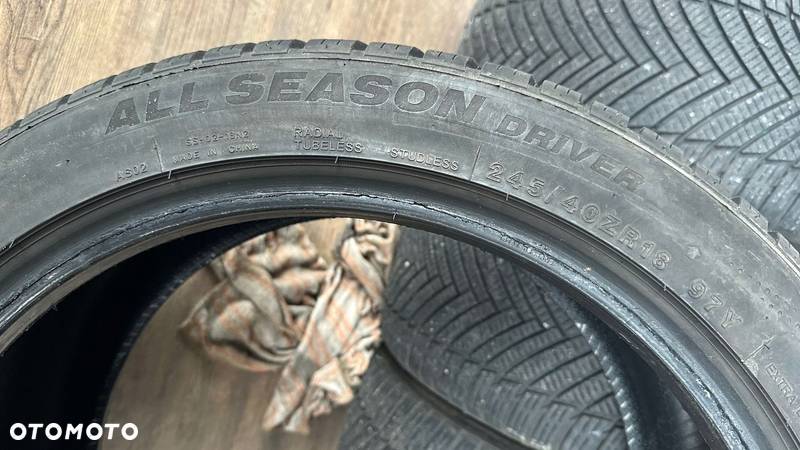 4X OPONY IMPERIAL ALL SEASON DRIVER 245/40R18 97Y 6mm - 5