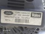 Ford Fiesta MK7 1.25 ALTERNATOR valeo 7G9N-10300-CC 120A - 2