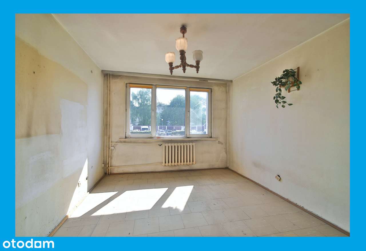 Mieszkanie 38m²✮3 pokoje✮Piwnica✮Wysoki Parter✮Pełna Własność