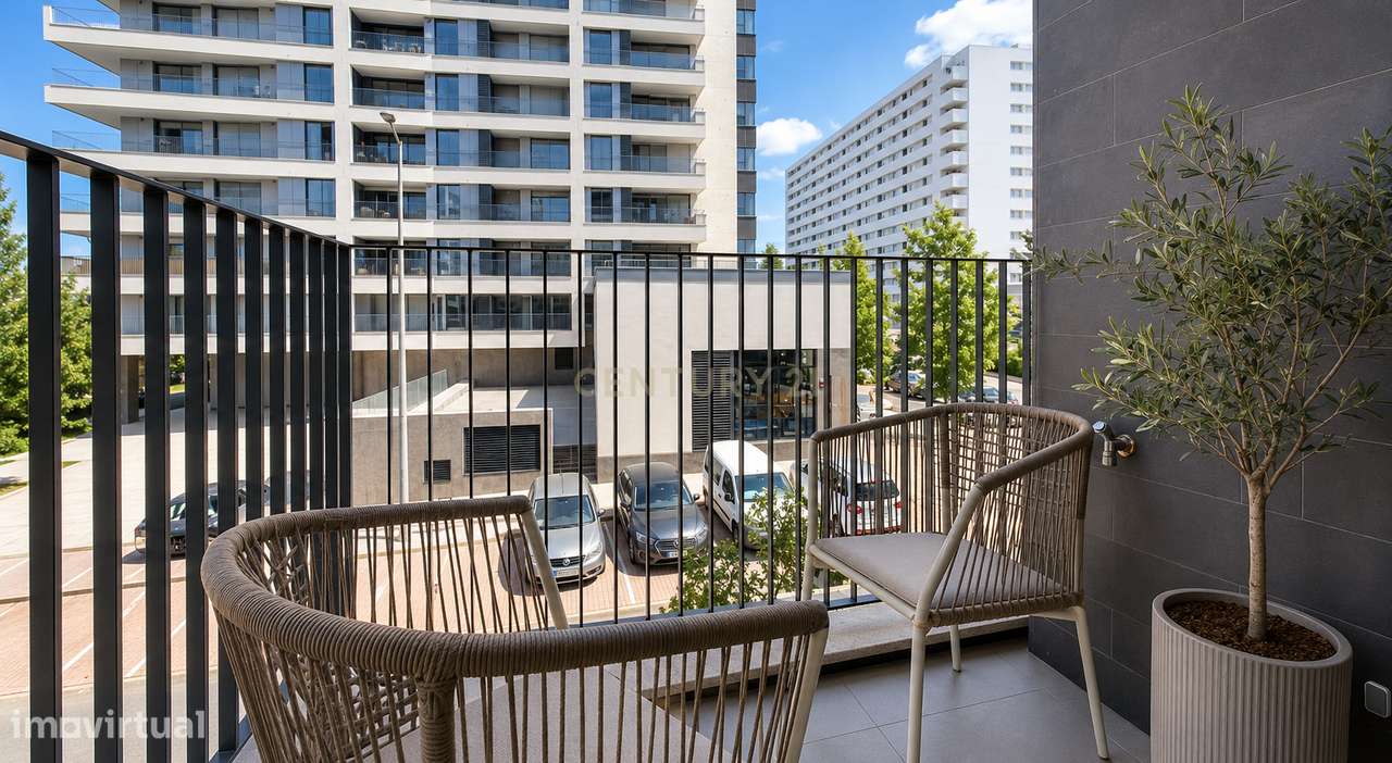 Avenida Altear | T2 de 144 m² com Piscina Rooftop e Garagem | Próximo-14
