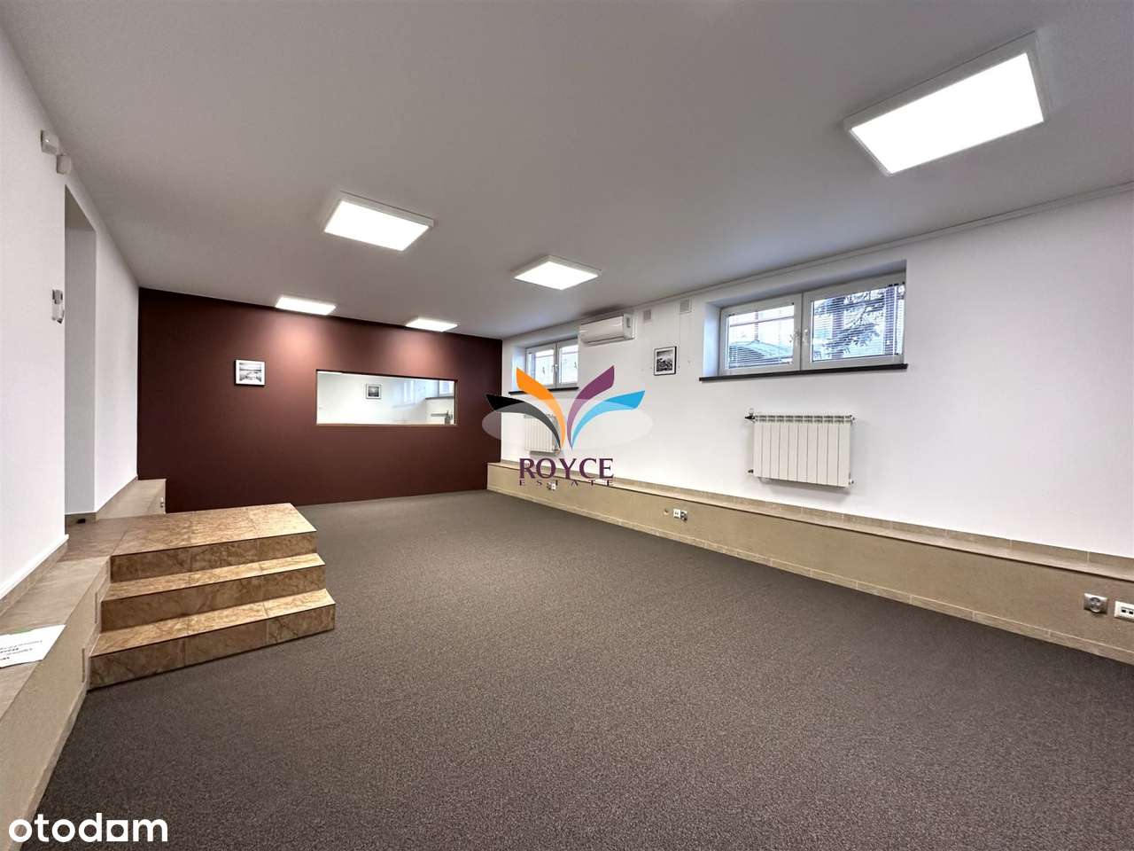 580m2 biurowiec 30 m. postojowych światłowód klim-16