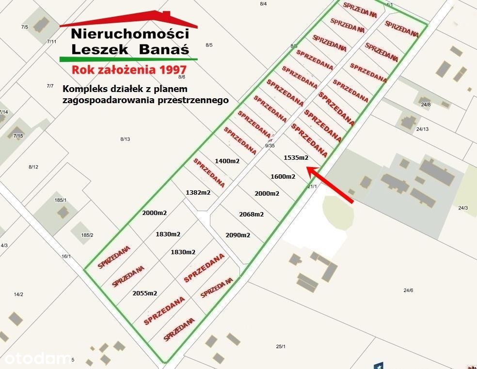 Pokrzywno działka budowlana