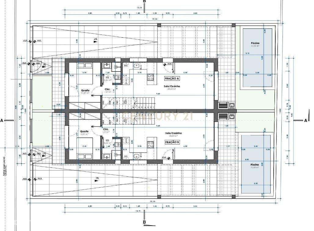 Fernão Ferro / Pinhal do General - Moradia geminada nova de 4 assoalha - Grande imagem: 3/4