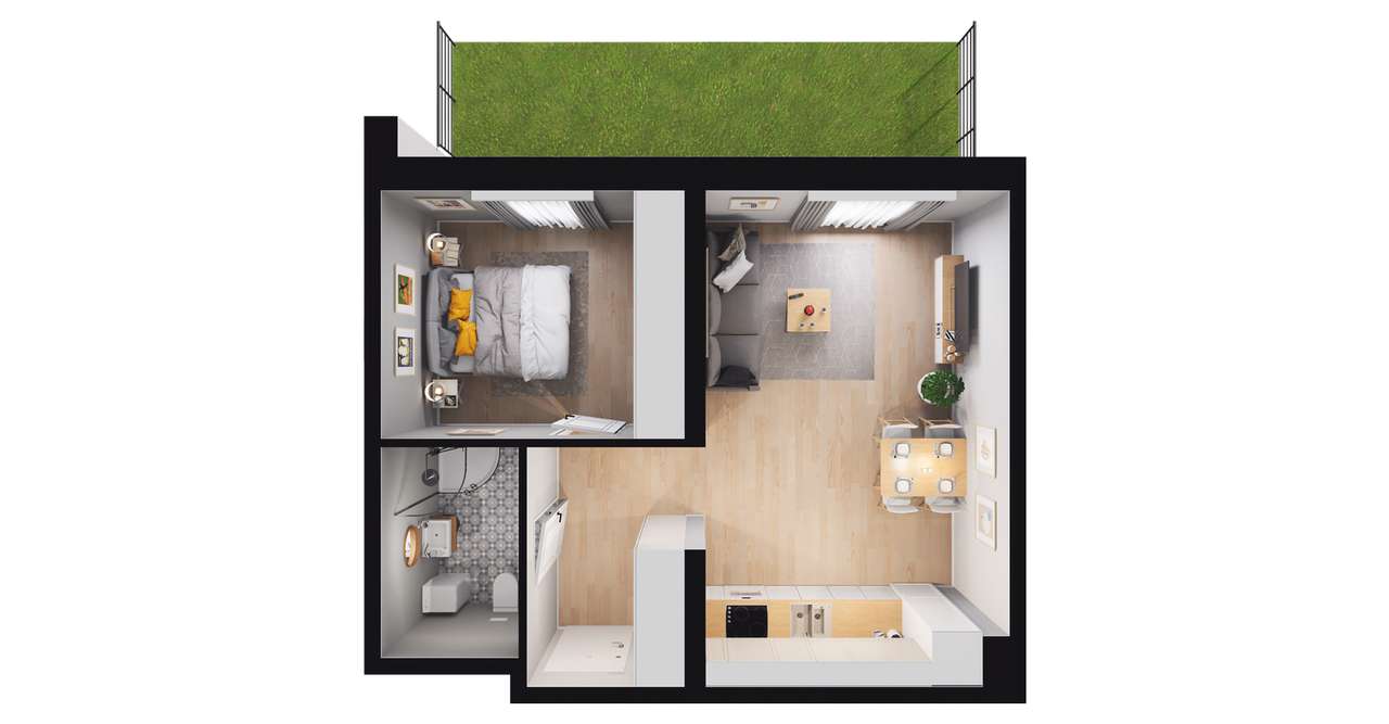 Montano | apartament 2-pok. | B4/0/14 - Pełny obrazek: 3/9