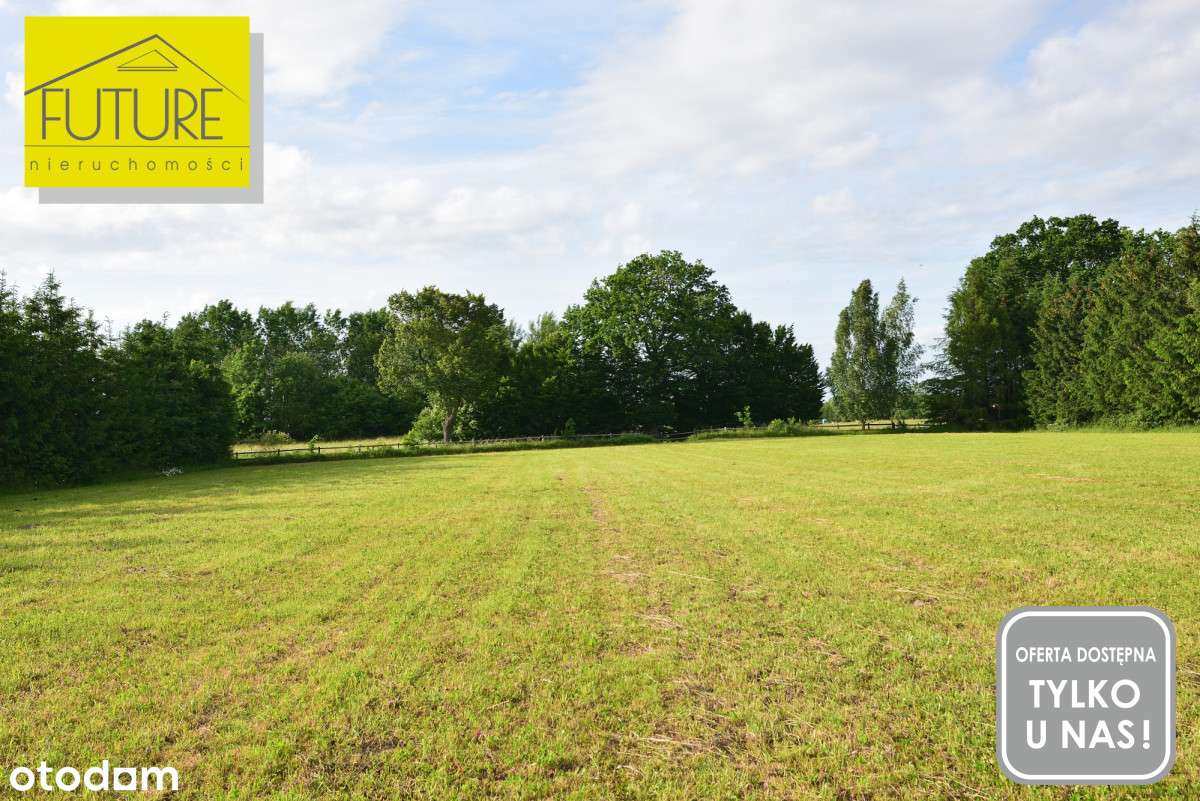 Pięknie położona działka 7483 m2 w Księżnie-3