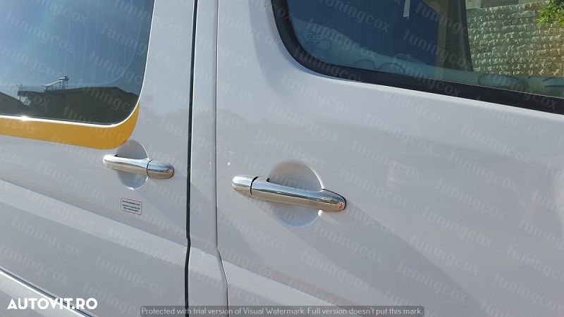 Parasolar parbriz Mercedes Sprinter 06-12 ,Oglinzi cromate,deflector capota - 7