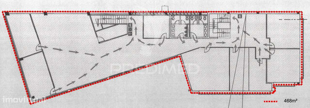 Armazém + Escritórios + Parque - 4865m2 - Porto - Para investimento - Grande imagem: 4/5