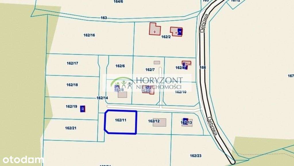 Sominino - Rąty - działka budowlana pod lasem - Pełny obrazek: 5/5