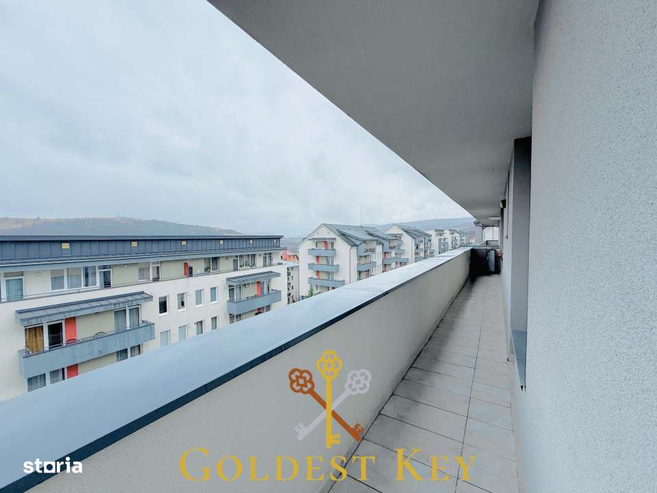 Apartament la cheie cu 2 camere si terasa generoasa in Baciu-10