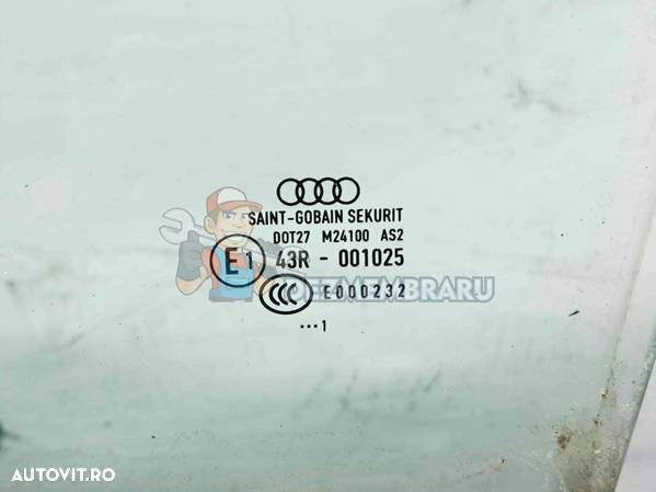 Geam usa stanga fata Audi A3 Sportback (8PA) [Fabr 2004-2013] OEM - 2