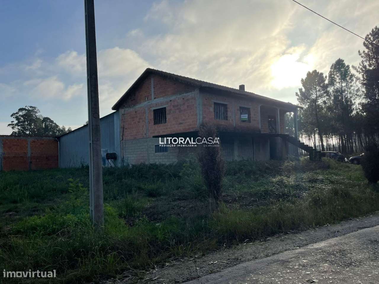 Terreno com moradia isolada T3 alvorada com terreno 2100m2 - Grande imagem: 4/19