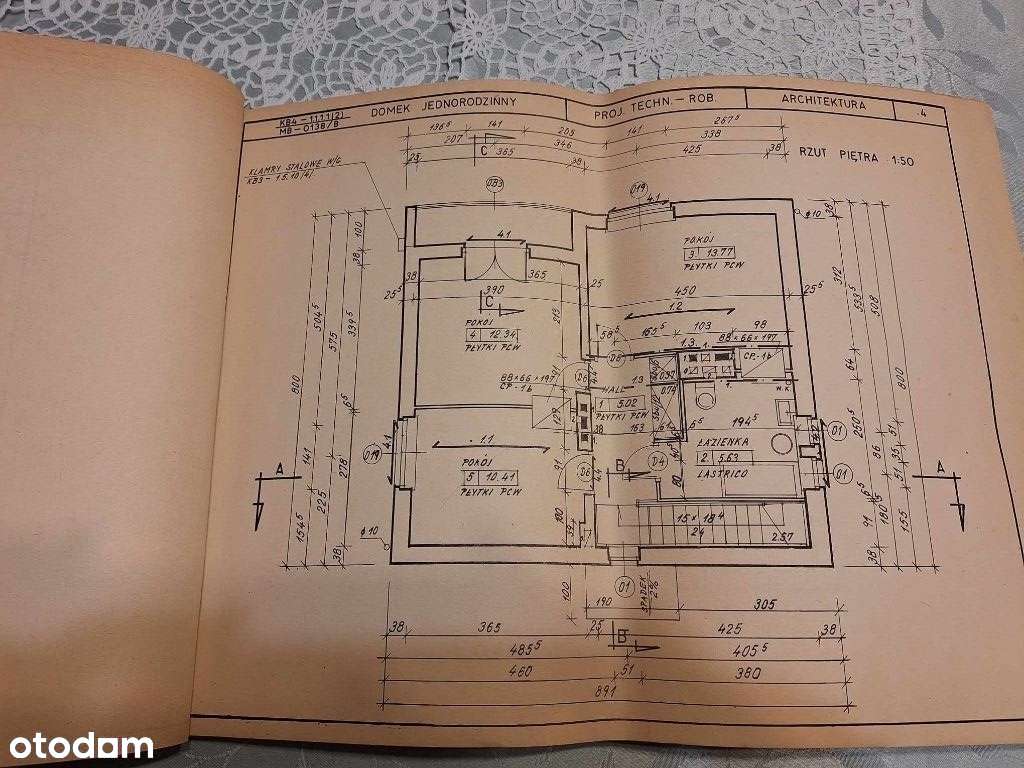 NAŁĘCZÓW DOM 157m2 + 36m2 płaska działka 5 pokoi - Pełny obrazek: 4/5