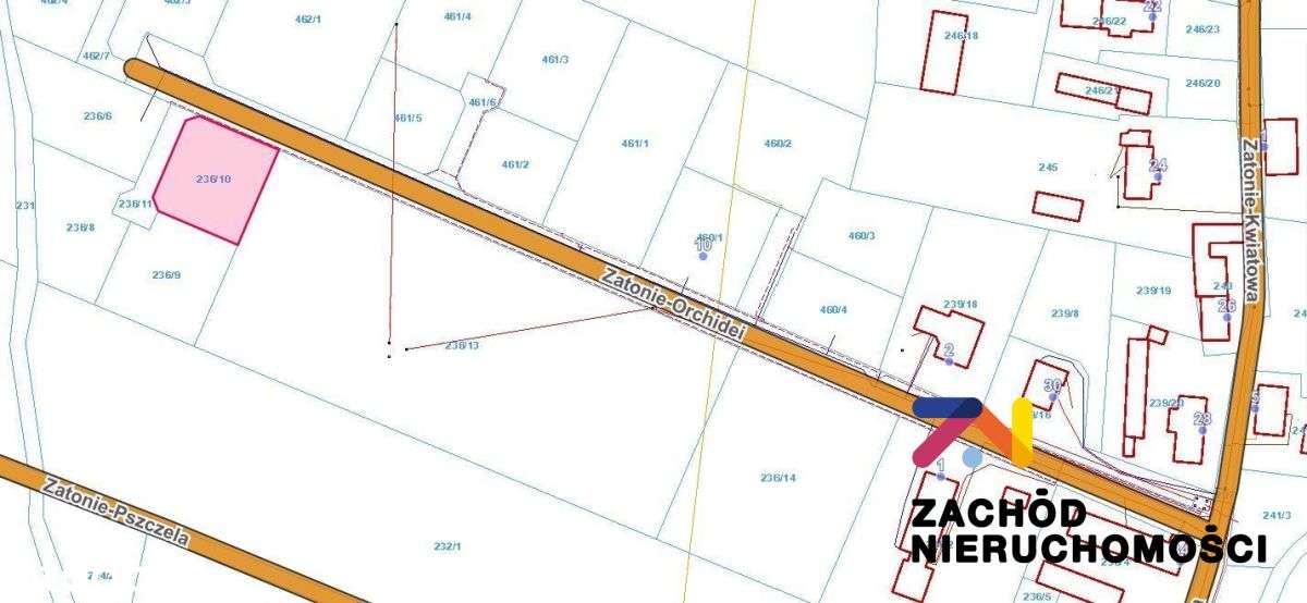 Działka budowlana w Zatoniu - Orchidei - Pełny obrazek: 3/7