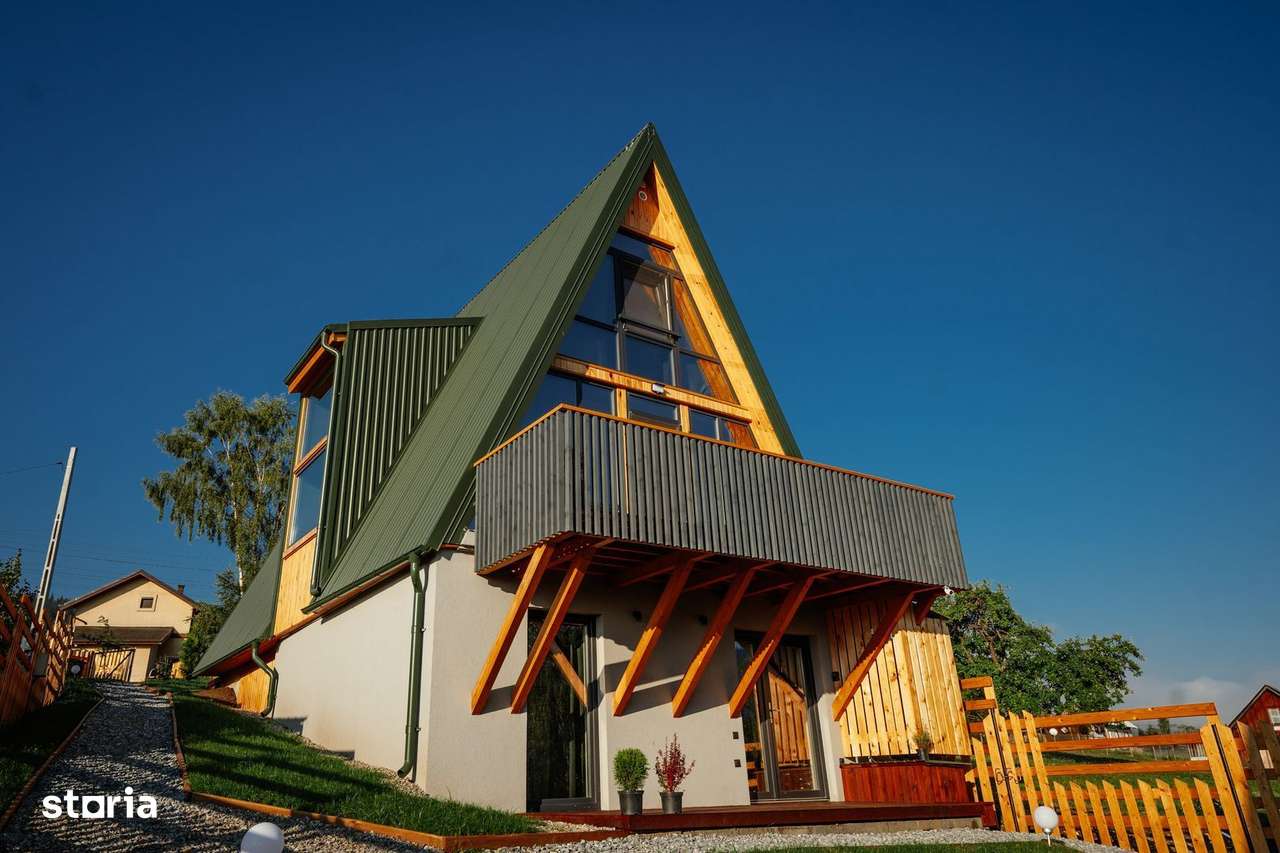 Afacere la cheie in Vatra Dornei, 2 cabane tip A Frame! - Imagine principală: 2/20