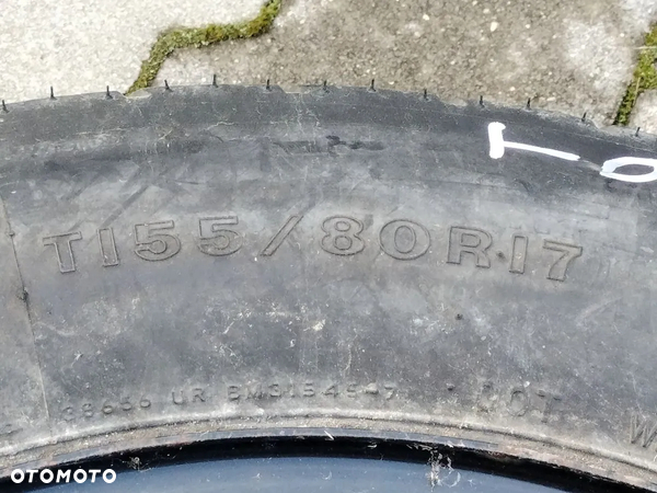 TOYOTA VERSO COROLLA AVENSIS Koło Dojazdowe Zapasowe 155/80 R17 - 10