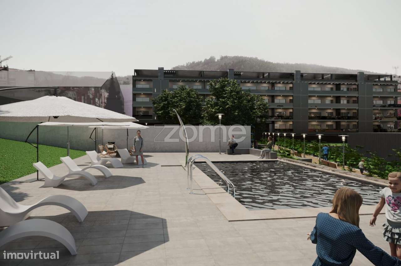 Apartamento T3 Novo Em Celeiros Braga