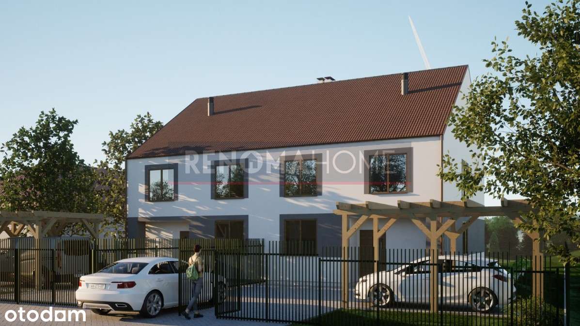 Bliżniak/ zieleń/ miejsce postojowe/ pompa ciepła - Pełny obrazek: 5/8