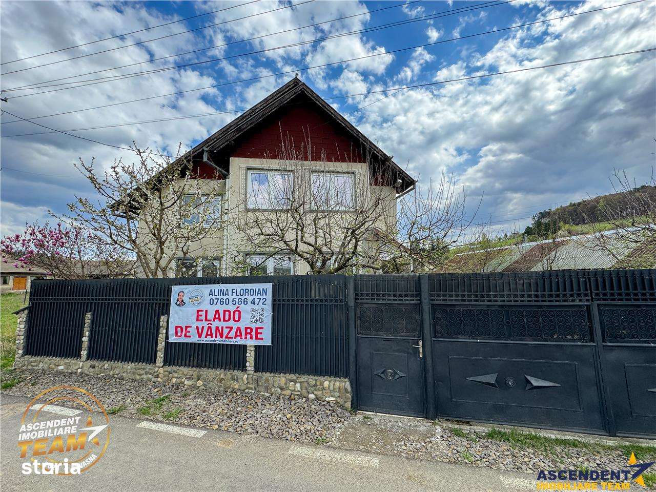 FILM&Tur 3D!Casa+teren Intravilan 1.512 mp+mica livada, Intorsura Buza - Imagine principală: 4/20