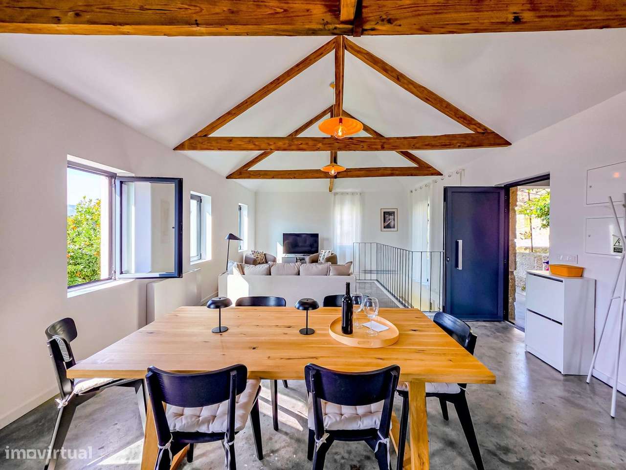 MORADIA ISOLADA DE PEDRA | 3 SUITES | PISCINA | VISTA DOURO |... - Grande imagem: 4/44