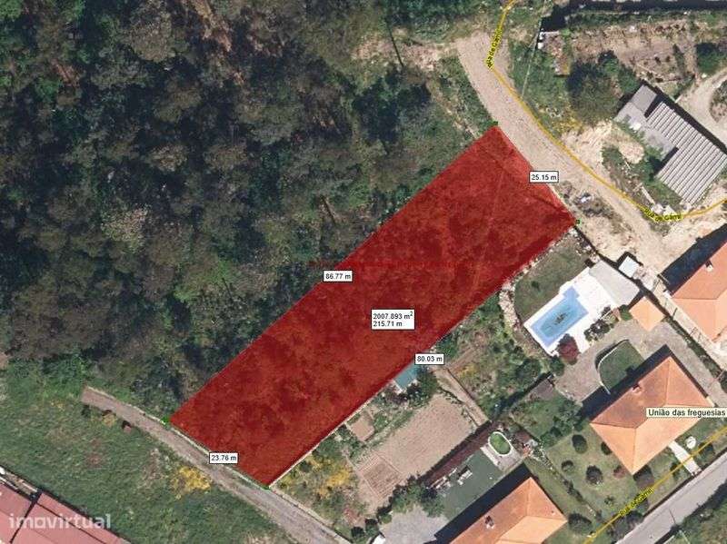 Terreno de 2000 m2 urbanizável em Vila Nova de Cerveira - Grande imagem: 5/6