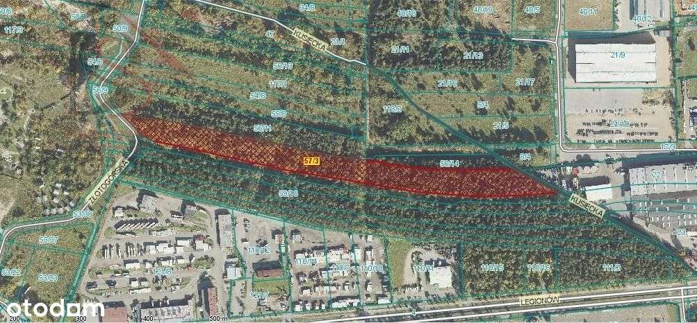 Działka Inwestycyjna 2,1990ha w ok. ul. Legionów-2