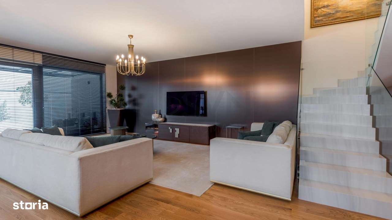 Vila design unic in complexul Zenville Pipera I 5 camere-5