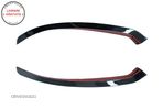 Lip Bara Fata Mercedes A-Class W177 V177 (04.2018-up) A35 Design Editia Neagra- livrare gratuita - 4