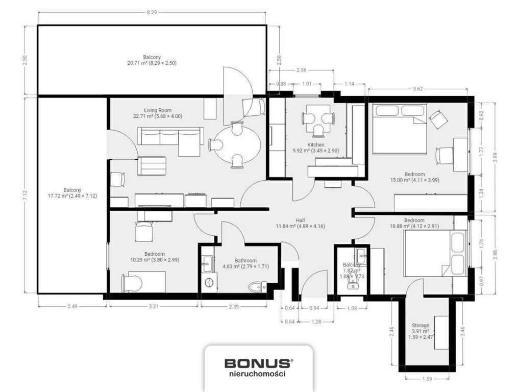 Funkcjonalne 4pok. z dużym tarasem | blisko morza-2