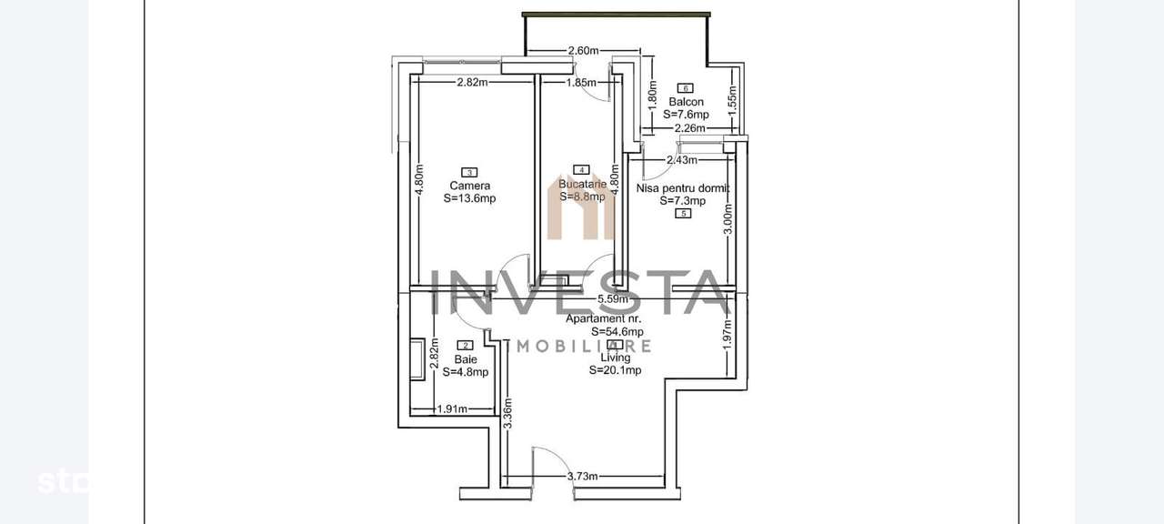 Apartament 3 camere Seasons, etaj intermediar! - Imagine principală: 4/10