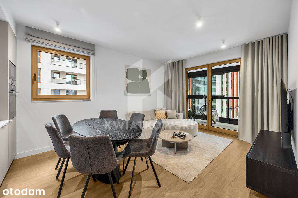 Nowoczesny apartament 3 sypialnie, 77 m², Wola