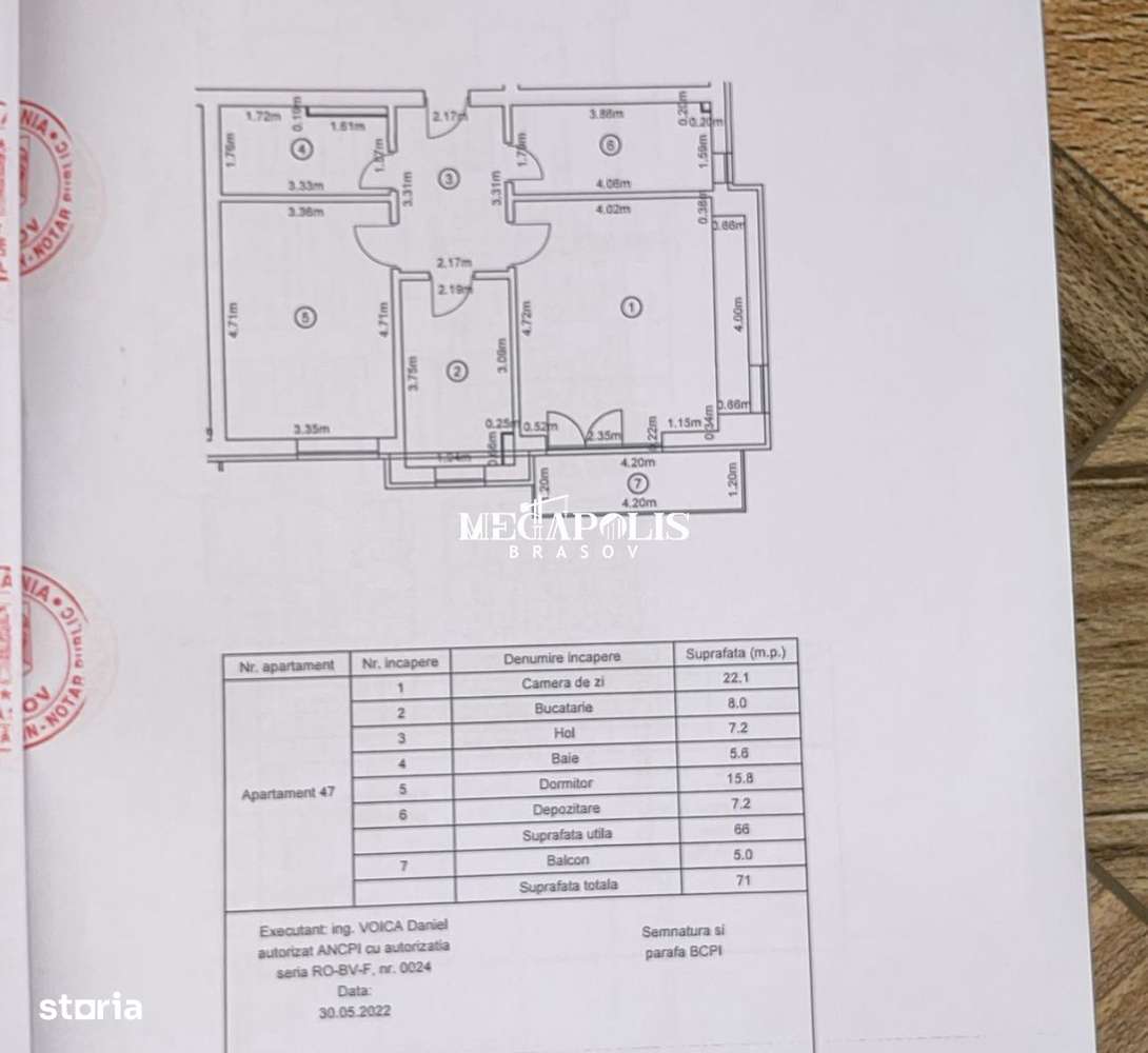2.5 camere,  AVANTGARDEN  faza 4 complet mobilat,  loc parcare și boxă - Imagine principală: 4/13