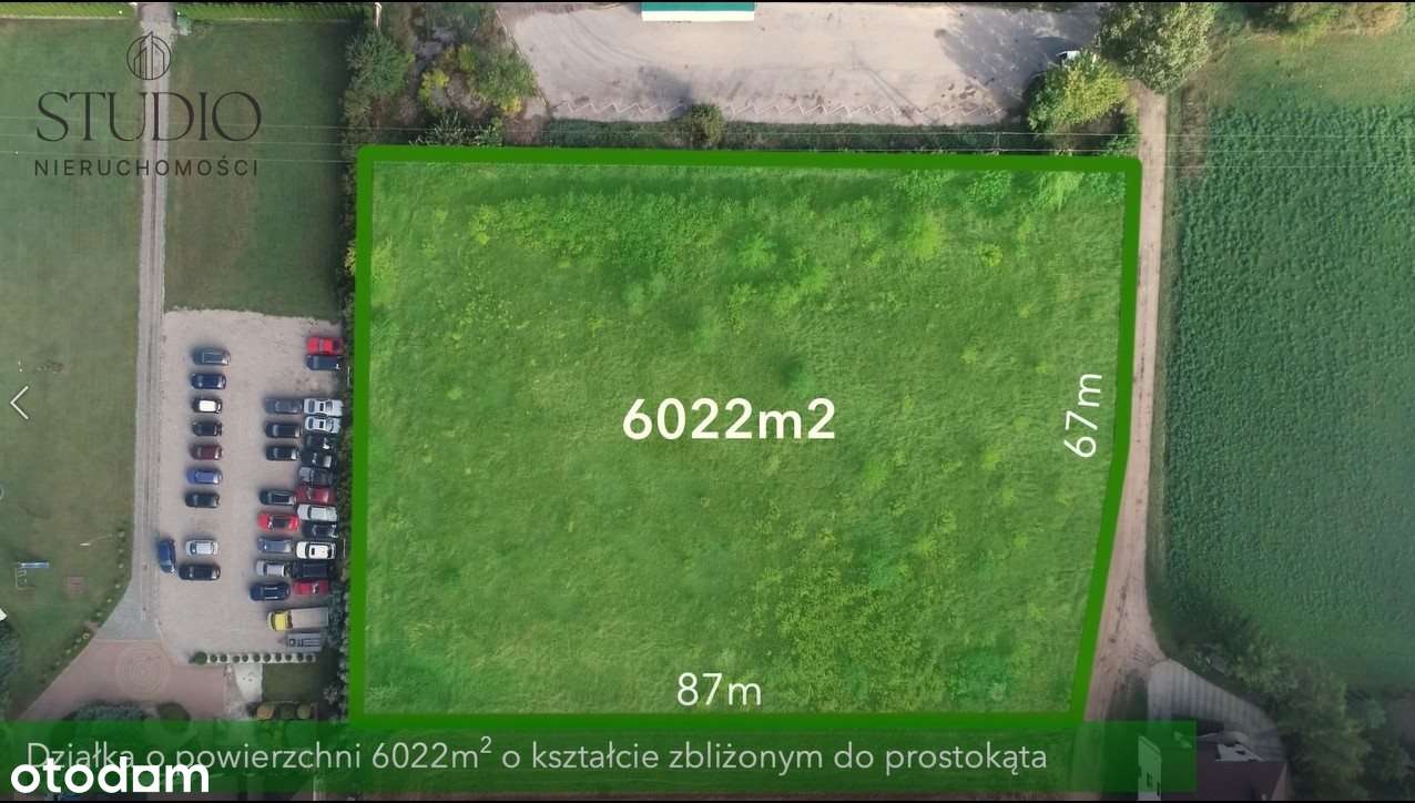 Działka inwestycyjna przy trasie S8 Złotoria - Pełny obrazek: 2/8