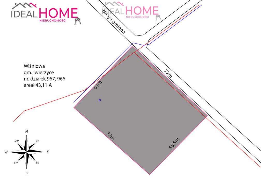Działka na sprzedaż w Wiśniowej- 43,11A - Pełny obrazek: 5/12
