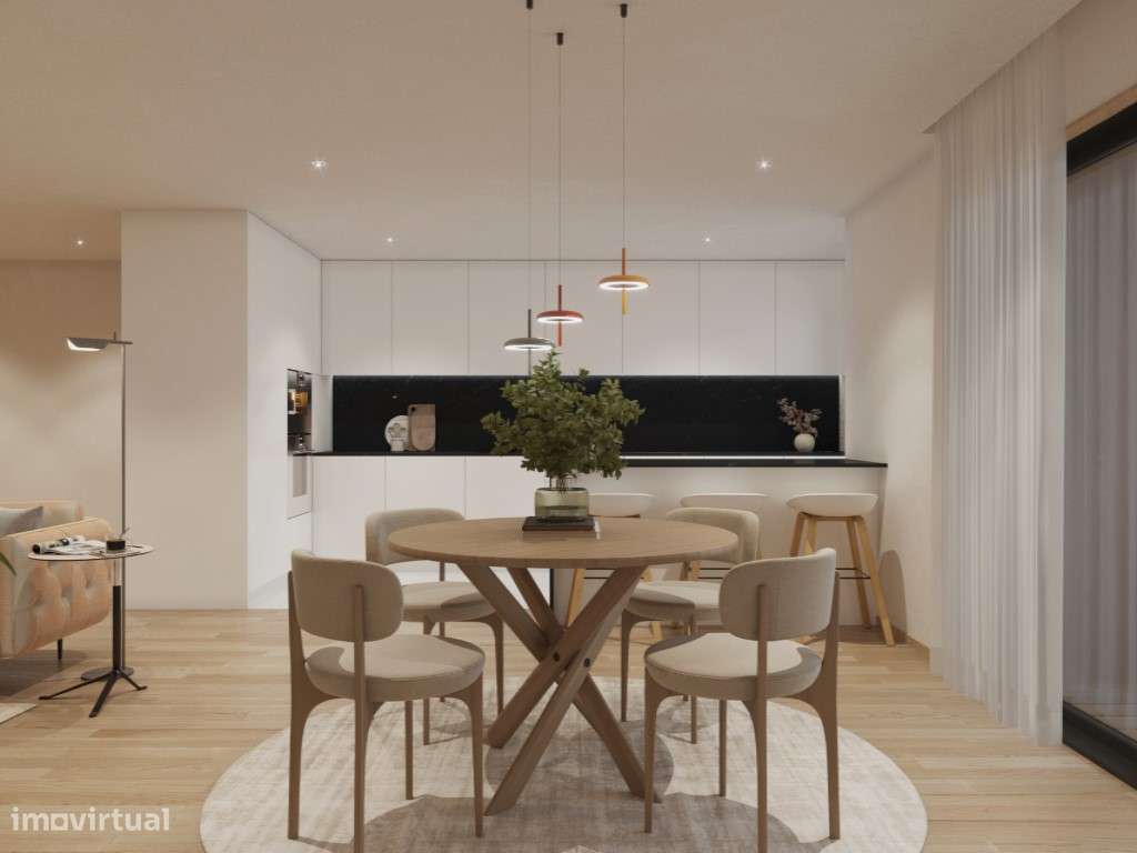 Apartamento T2+1 inserido num condominio fechado com jardim, piscin...-10