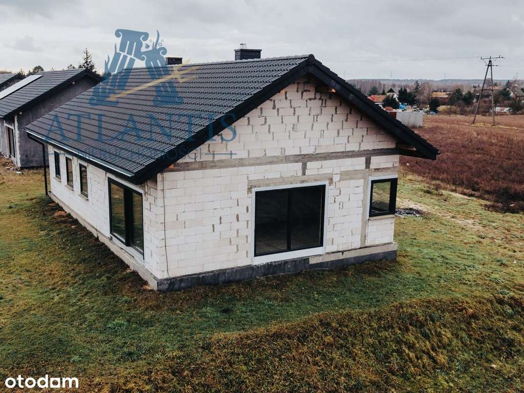 Dom w stanie surowym zamkniętym z pięknym widokiem-3