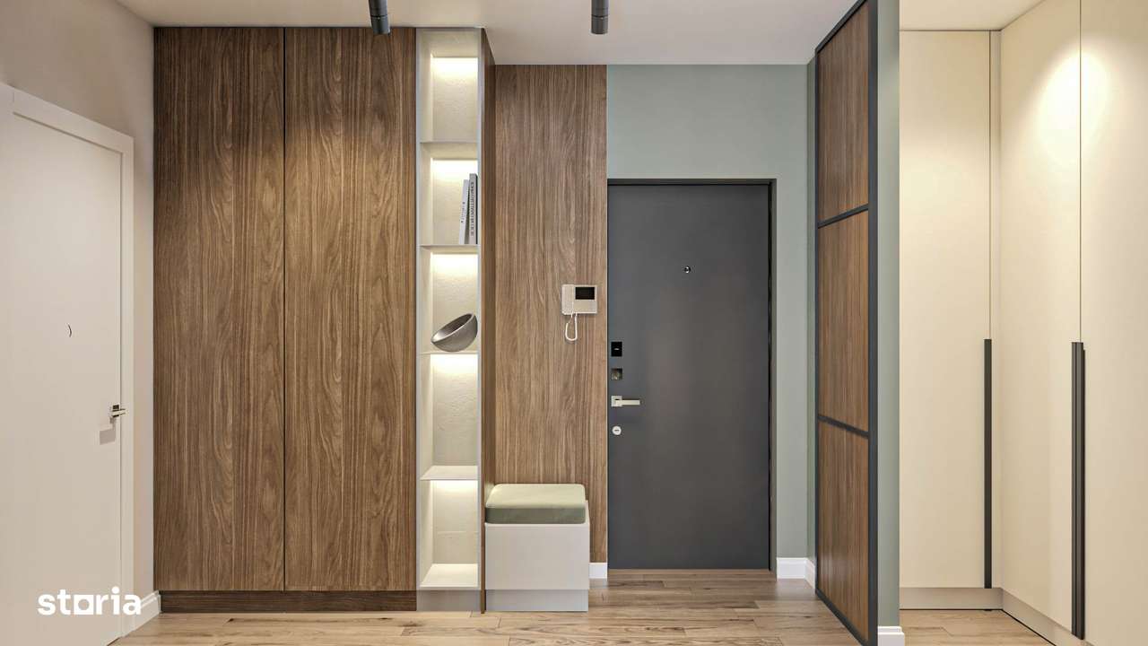 Apartament 1 Camera- Studio- 45,80 Mp Zona Coresi- Tractorul - Imagine principală: 3/19