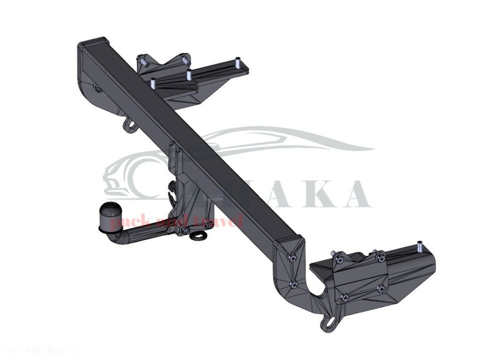 Hak Holowniczy Odkręcany Do Lexus Rx 450H Gyl 2009-2012 - 2