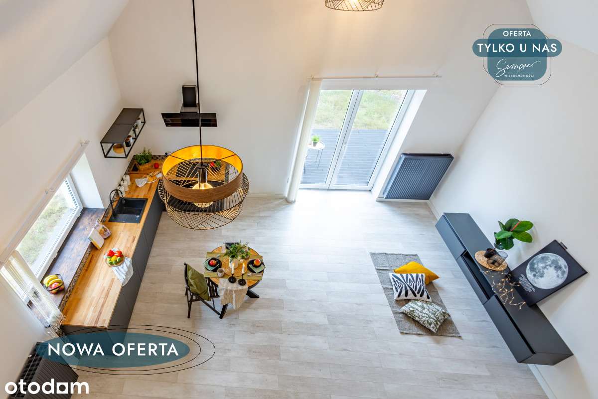 Piękny dom w stylu skandynawskim z antresolą - Pełny obrazek: 5/20