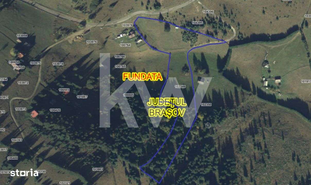 Teren de vanzare, Fundata, Brasov – view superb, investitie - COMISI-2